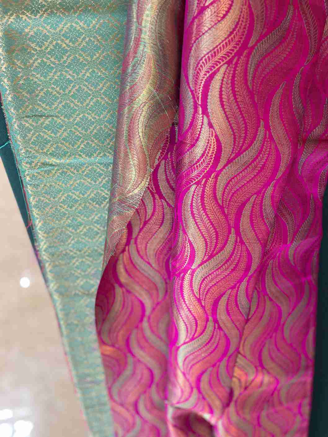 Kanjivaram Katan Silk Saree with Woven Zari Pattern